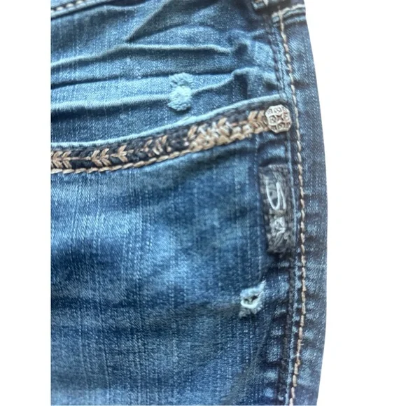 🚨Women’s Silver Jeans Blue Suki MID Slim boot Denim Jeans 👖 - Picture 3 of 5